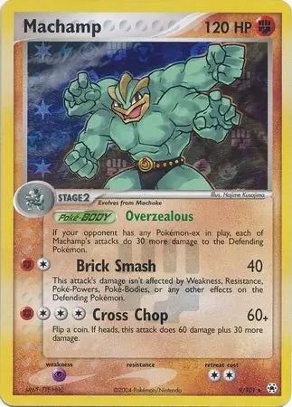EX Hidden Legends Machamp #9/101 reverse holo